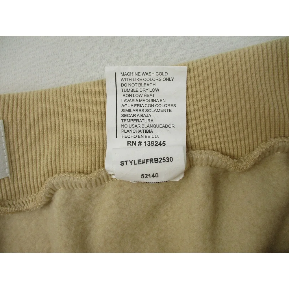 First Row Sweat Shorts Mens XL Brown FRB2530 Puff Print Graphic Music Streetwear